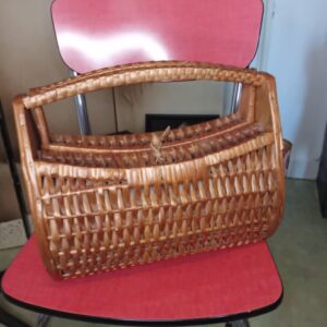 SAC VINTAGE PIN-UP EN OSIER