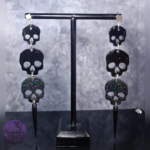 BOUCLES D'OREILLES GOTH