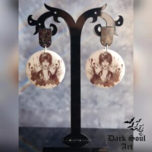 BOUCLES D'OREILLES GHOUL GOTH
