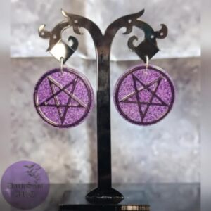 BOUCLES D'OREILLES DARK GOTH