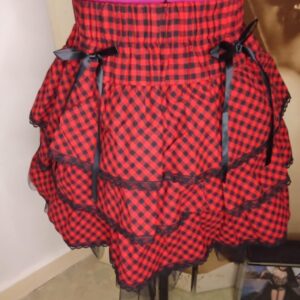 JUPE ECOSSAISE LOLITA DARK ALTERNATIVE TAILLE S