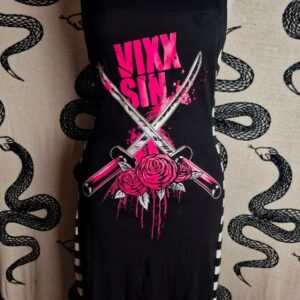ROBE SWORDS AND ROSES BY VIXXSIN TAILLE M