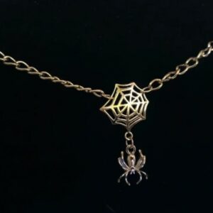 COLLIER GOTH ALTERNATIF ARACHNID