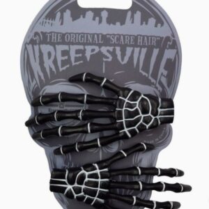 BARRETTES CHEVEUX KREEPSVILLE MODELE NOIR