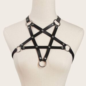 HARNAIS DE POITRINE GOTH NOIR
