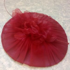 FASCINATEUR PIN'UP VINTAGE ROUGE FONCE