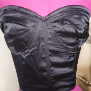 TOP BUSTIER NOIR DARK