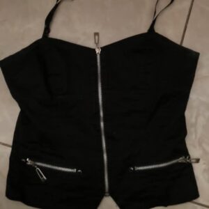 PETIT TOP GOTH NOIR TAILLE 38