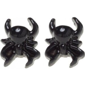 Boucles d'oreilles - Sourpuss - Black Spider Studs