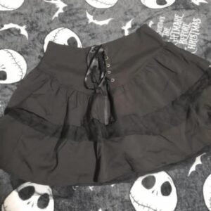 MINI JUPE GOTH NOIRE