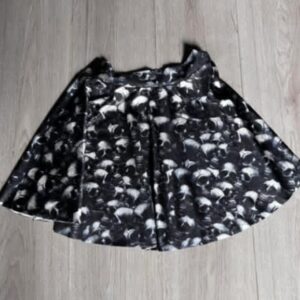 JUPE GOTHIQUE NOIRE