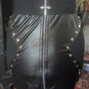JUPE SIMILI CUIR DARK ALTERNATIF