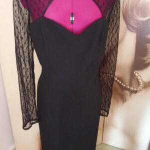 ROBE DARK POLKADOT