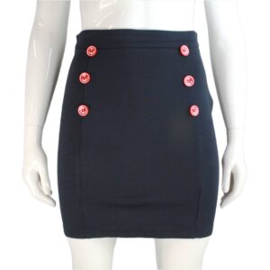 Jupe - Sourpuss - Sailor Bop Bouton en forme d'ancre - Rétro rockabilly