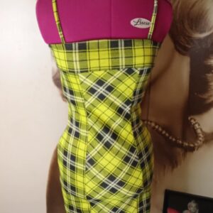 ROBE A CARREAUX PIMKIE RETRO GHOUL TAILLE XS