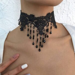 COLLIER GOTHIQUE ROMANTIQUE VICTORIEN