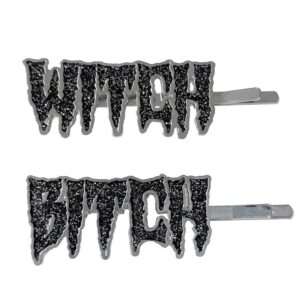 BARRETTES CHEVEUX "WITCH BITCH" KREEPSVILLE