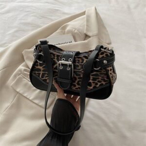 SAC LEOPARD NOIR