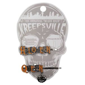 BARRETTES CHEVEUX "Halloween Queen" KREEPSVILLE