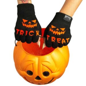 Gants sans doigts en tricot Trick Or Treat KREEPSVILLE