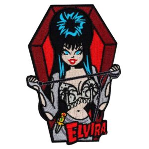 Elvira Patch Araignées Cercueil KREEPSVILLE