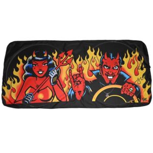 Pare-soleil de voiture Hellbound Vince Ray KREEPSVILLE